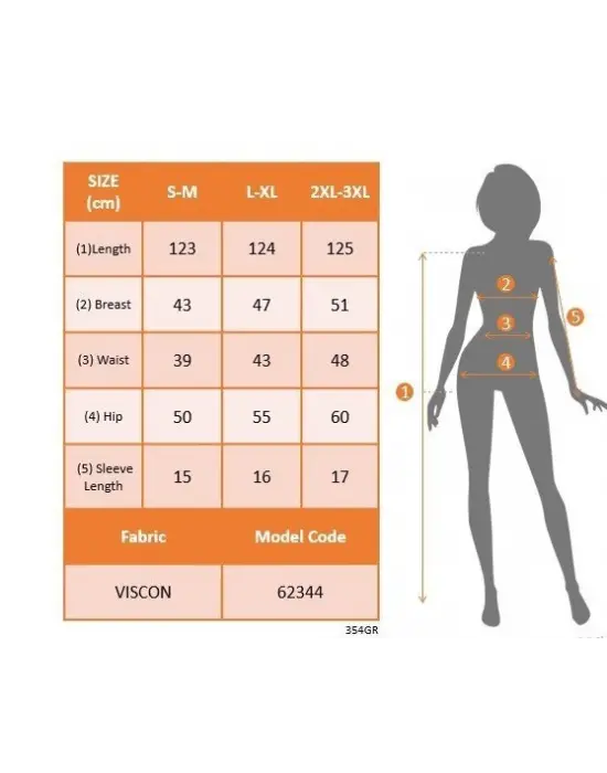 Kadın Kısa Kollu V Yakalı Yırtmaçlı Midi Viskon Elbise
