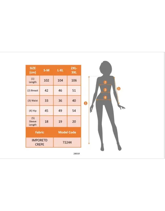 Omarı Volan Detaylı Kısa Kollu Kruvaze Yaka Elbise