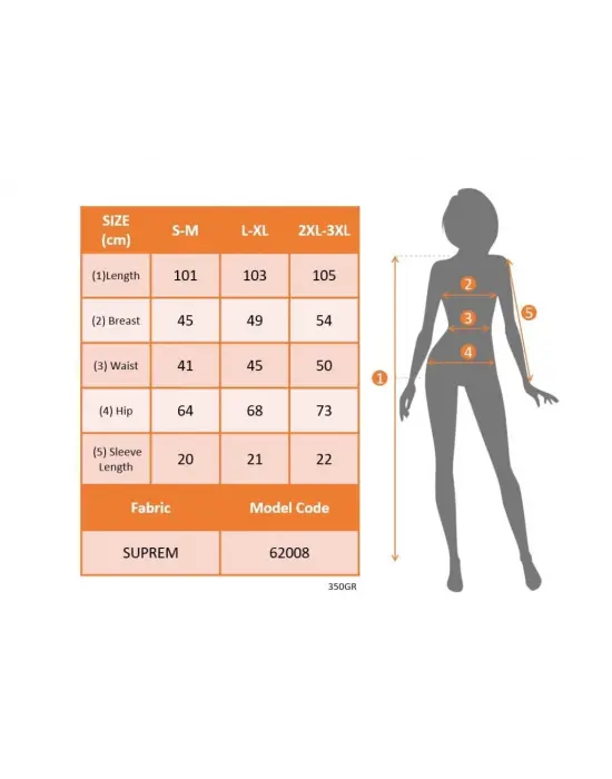 Omarı Fırfır Desenli Süprem Elbise