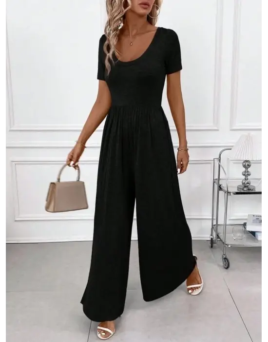 Omarı Bürümcük Detaylı Kadın Tulum