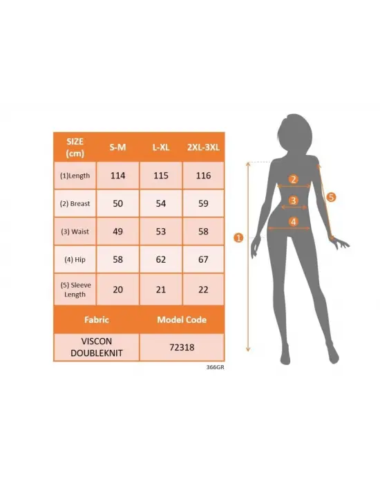 Kadın Kısa Kollu Yuvarlak Yaka Yandan Yırtmaçlı Midi Viskon Elbise