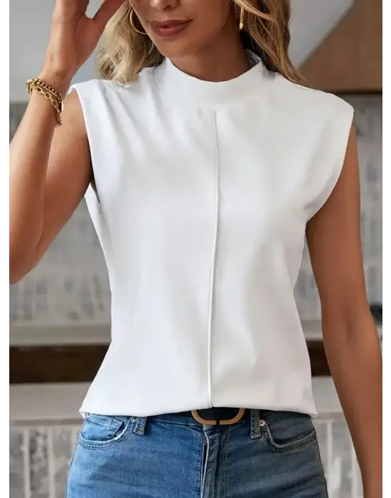 Omarı Kadın Kısa Balıkçı Yaka Bluz