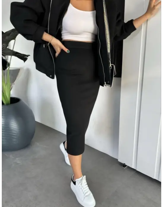 Omarı Şıklığınızı Tamamlayacak Kaşmir Ceket Etek Takımı