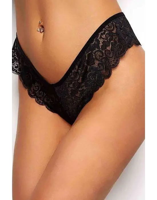 Omarı Siyah Dantelli Seksi Külot Modelleri Görülmeye Değer