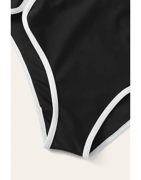 Omarı Yüksel Bel Sütyen Külot Takımı