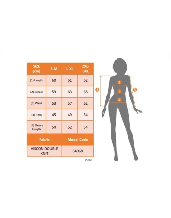 Omarı Rahat ve Şık Kadın Desenli Uzun Kollu Bluz