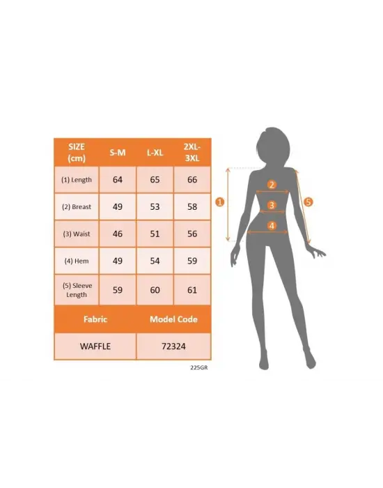 Kadın Uzun Kollu Bisiklet Yaka Kolları çiçekli Waffle Bluz