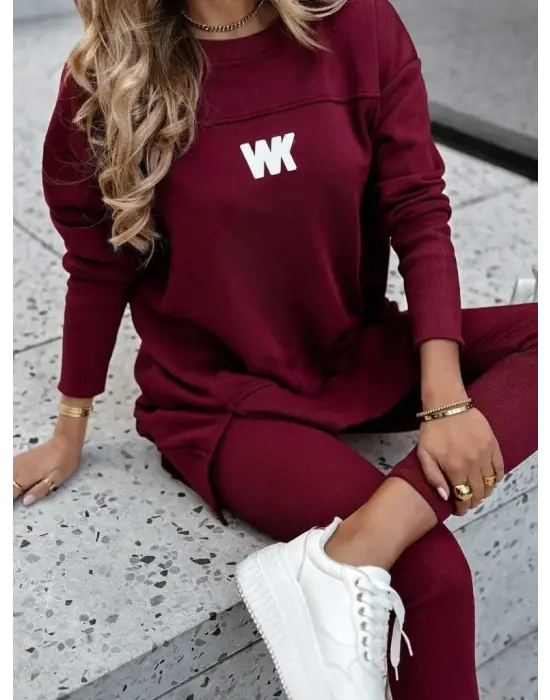 Modern Bisiklet Yaka İkili Takım