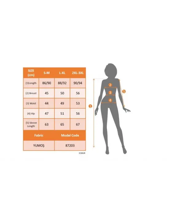 Kadın Uzun Kollu Bisiklet Yaka önden Asimetrik Kesim Detaylı Mini Yumoş Elbise
