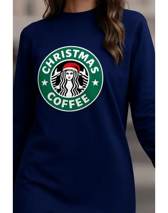 Kadın Uzun Kollu Bisiklet Yaka Viskon Iki Iplik Bluz