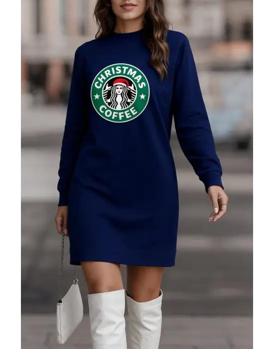 Kadın Uzun Kollu Bisiklet Yaka Viskon Iki Iplik Bluz