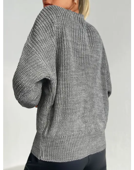 Kadın Modern Uzun Kollu Triko Hırka