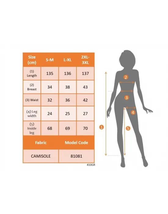 Kadın Uzun Kollu Fermuarlı Kaşkorse Tulum