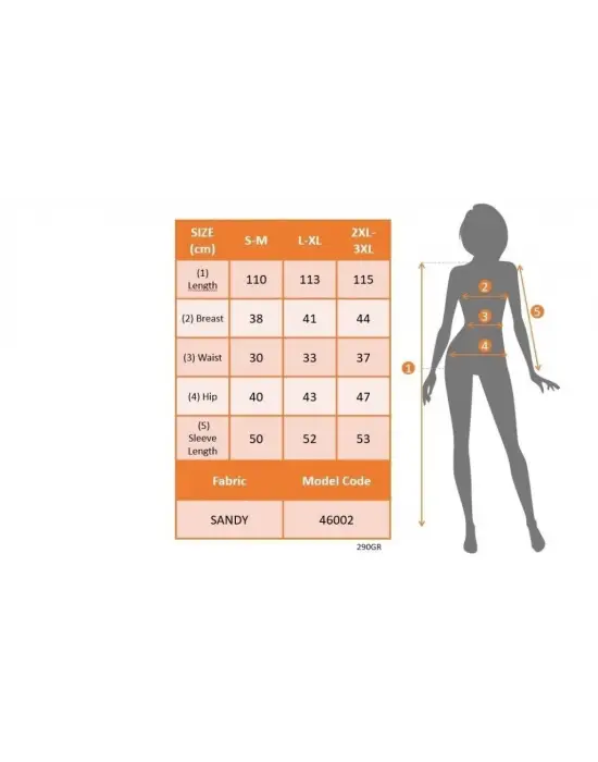 Kadın Uzun Kollu Göğüs Ve Göbek Dekolte Detay Sandy Midi Boy Elbise