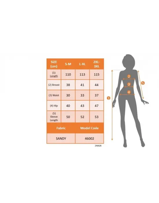 Kadın Uzun Kollu Göğüs Ve Göbek Dekolte Detay Sandy Midi Boy Elbise