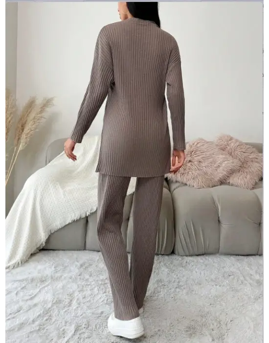 Kadın Uzun Kollu Kaşkorseikili Takım