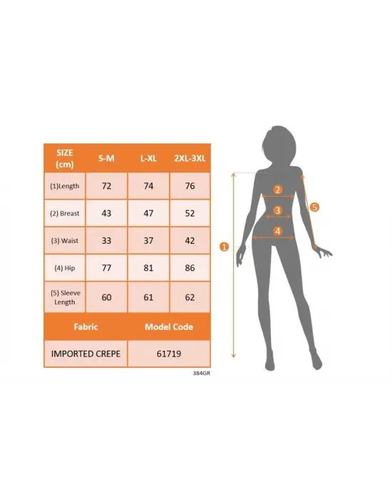 Kadın Uzun Kollu Kruvaze Yakalı önden Bağlamalı Ithal Krep Bluz