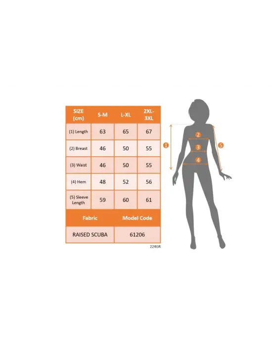 Kadın Uzun Kollu önden Fermuarlı Harf Baskılı şardonlu Dalgıç Bluz