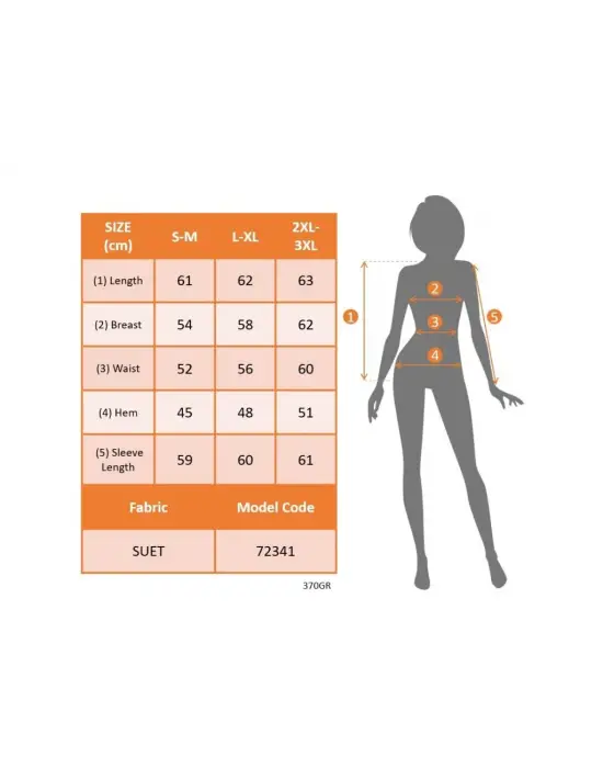 Kadın Uzun Kollu önden Fermuarlı Süet Ceket