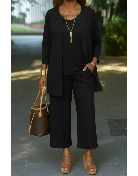 Modern Modal İki İplik Takım