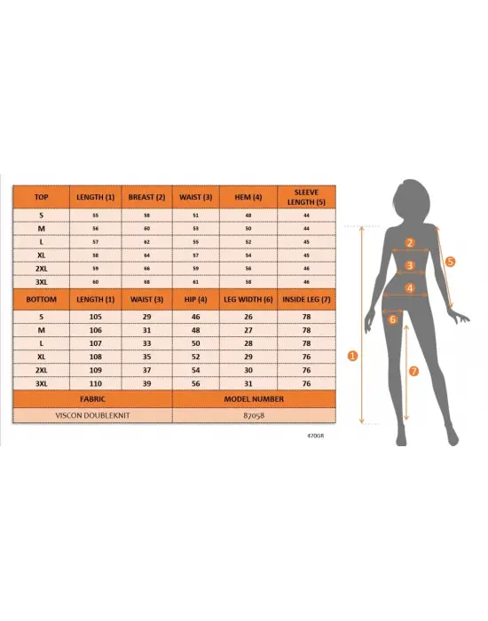 Kadın Uzun Kollu Ribana Detaylı Iki Iplik Penye Ikili Takım