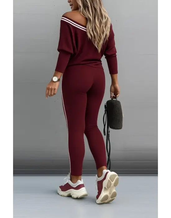 Göz Alıcı İki İplik Bluz Ve Pantolon Takım