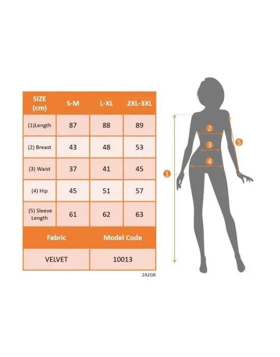 Kadın Uzun Kollu V Dantel Yakalı Mini Kadife Elbise