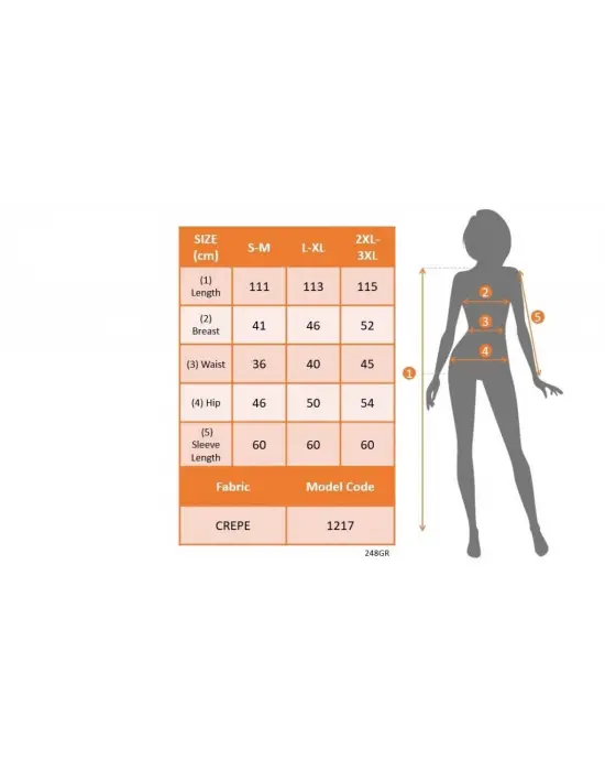 Kadın Uzun Kollu V Yaka Puantiyeli Krep Midi Boy Elbise