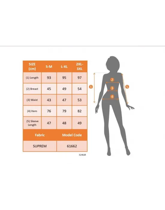 Kadın Uzun Kollu V Yaka Süprem Mini Elbise