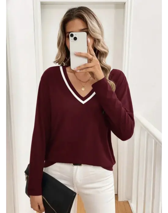 Yenilikçi Kadın Viskon Bluz