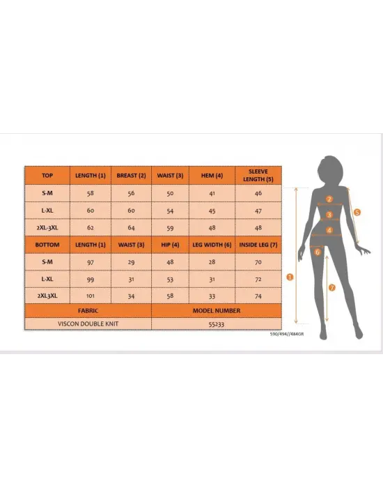 Kadın Uzun Kollu V Yakalı Viskon Iki Iplik Bluz Ve Pantolon Ikili Takım