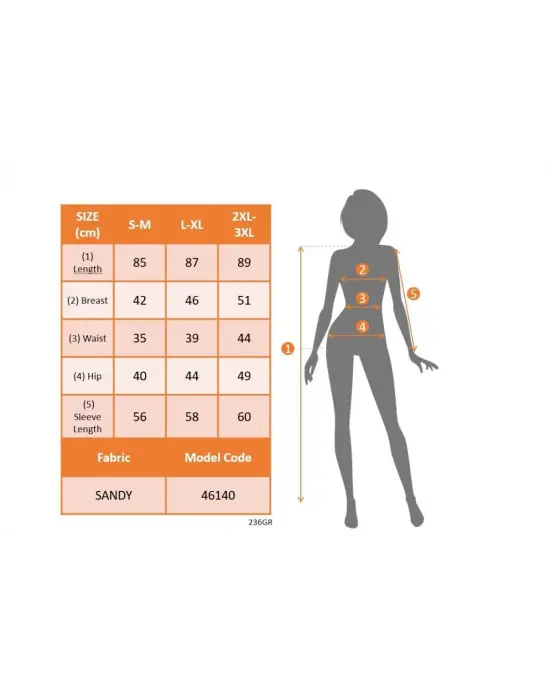 Kadın Uzun Kollu V Yakalısim Detaylı Mini Sandy Elbise