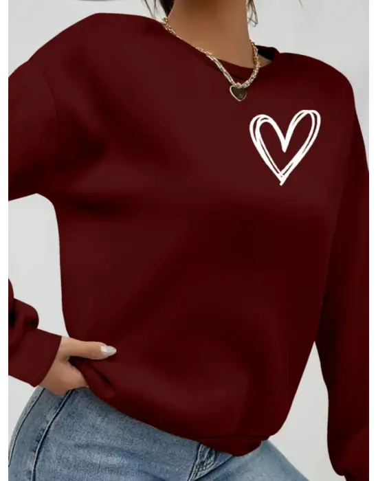 Omarı Şık Kadın Bisiklet Yaka Bluz