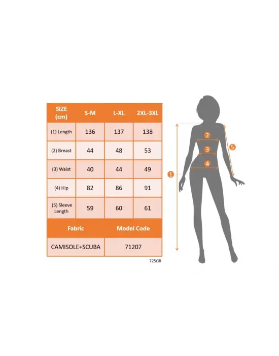 Omarı Şık Kadın Elbise - Çiçek Desenli Uzun Kollu Kaşkorse