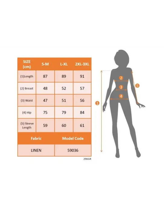 Kadın Uzun Kollu Yakadan Bağcıklı Fırfırlı Keten Mini Elbise