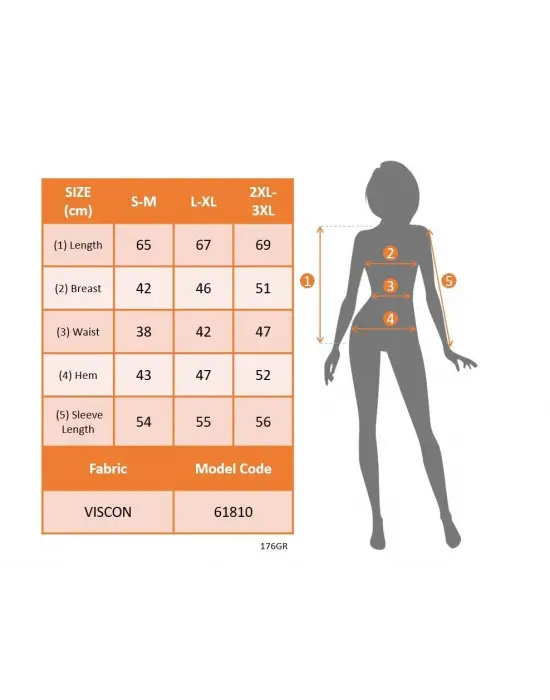 Trend Yakadan Halka Detaylı Viskon Bluz