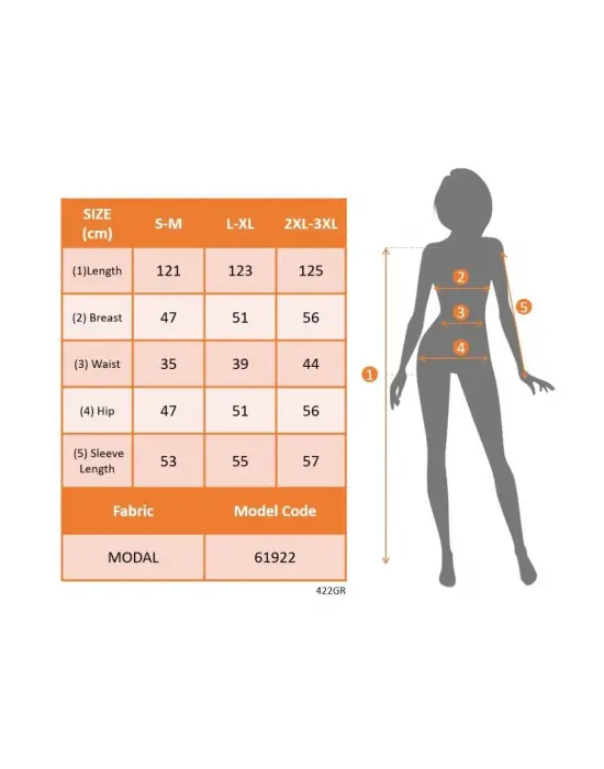 Modern Yakalı Düğmeli Modal Elbise