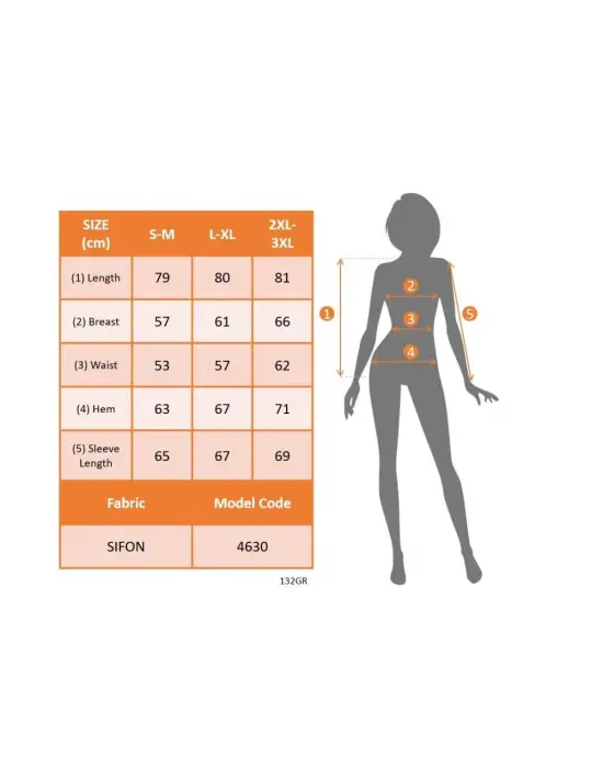 Kadın Uzun Kollu Yakalı önden Düğmeli şifon Gömlek