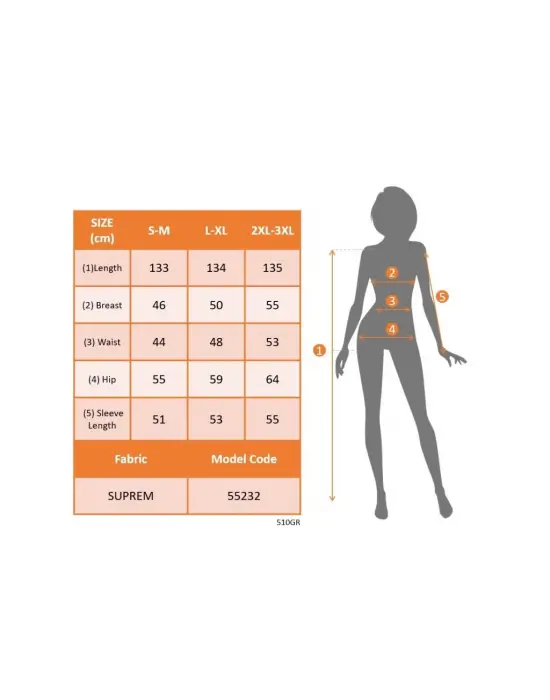 Kadın Uzun Kollu Yakalı önden Düğmeli Uzun Süprem Elbise