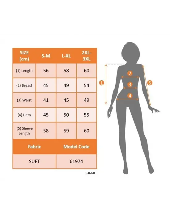 Modern Fermuarlı Süet Ceket
