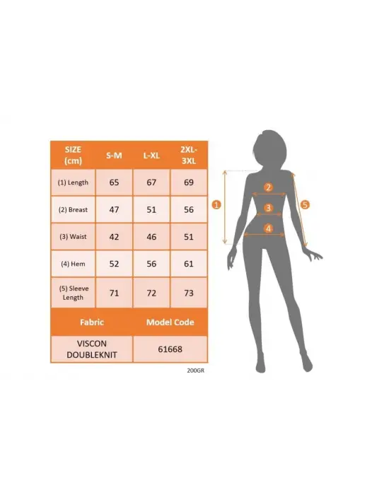 Kadın Uzun Kollu Yarı Balıkçı Yaka önü Nervürlü Viskon Iki Iplik Bluz