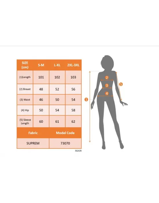 Omarı Modern Geometrik Desenli Uzun Kollu Elbise