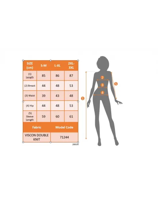 Kadın Uzun Kollu Yuvarlak Yaka Taşlı Kalp Desenli Viskon Iki Iplik Elbise