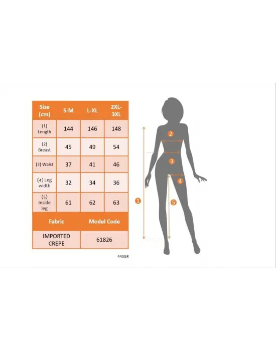 Kadın Uzun V Yakalı önden Pulpayet Detaylı Tüllü Uzun Ithal Krep Tulum