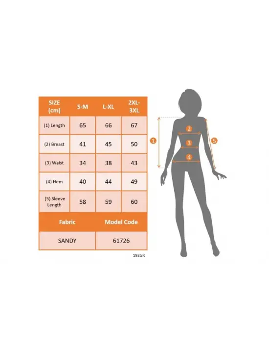 Kadın Uzun Yırtmaç Tül Detaylı Derin V Yakalı Sandy Bluz