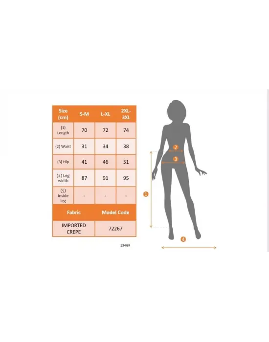 Omarı Yüksek Bel Asimetrik Detaylı Kadın Krep Etek