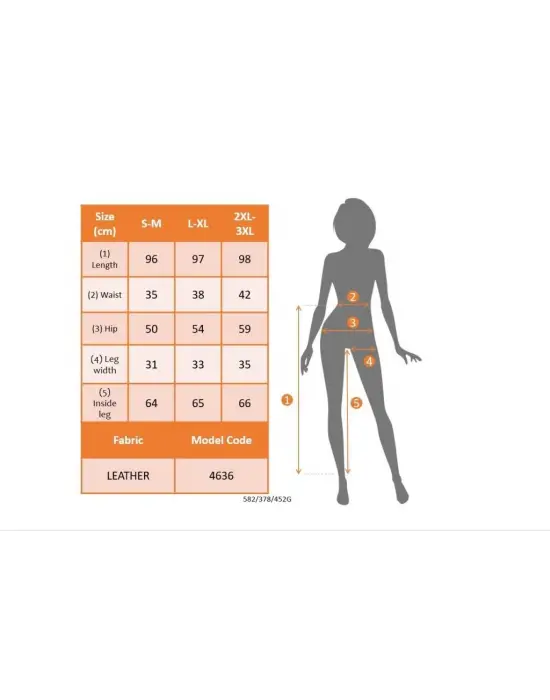 Kadın Yüksek Bel Cepli Deri Pantolon