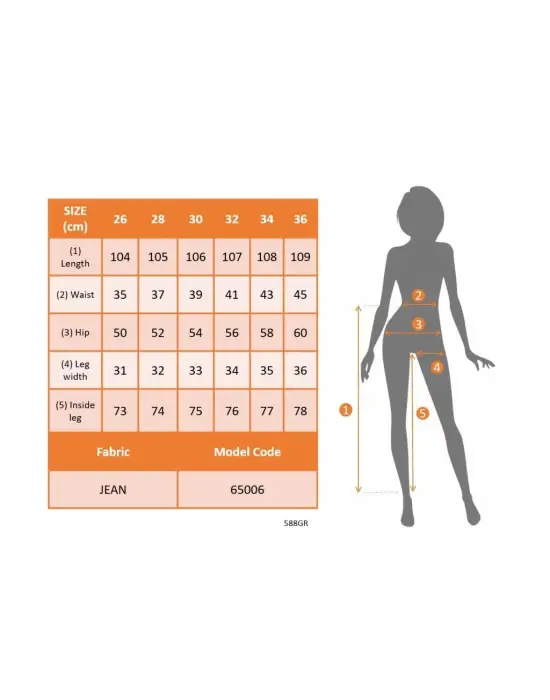 Kadın Yüksek Bel Cepli Paçaya Doğru Geniş Kot Pantolon