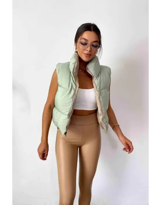 Omarı Yüksek Bel Şardonlu Toparlayıcı Kadın Tayt