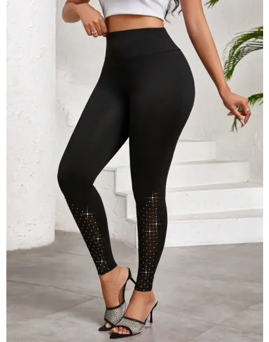 Estetik Geometrik Detaylı Dalgıç Tayt